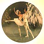 Snow King And Queen collector plate by Shell Fisher