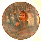 Butterfly Magic - artist signed collector plate by Thornton Utz