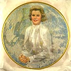 Princess Grace collector plate by Thornton Utz
