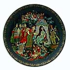 The Golden Cockeral collector plate by Vladmir A. Vleshko