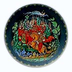 Ruslan And Ludmilla collector plate by Gleb V. Lubimov