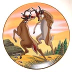 The Challenge collector plate by Disney Studio Artists