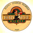 Hollywood Mickey collector plate by Disney Studio Artists