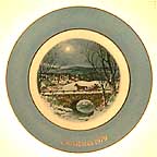 Dashing Through The Snow collector plate