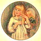 Daydream collector plate by Mary Vickers
