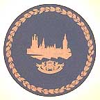 Houses Of Parliament collector plate by Tom Harper