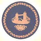 Tower Bridge collector plate by Tom Harper