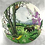 The Hayfield collector plate by Colin Newman