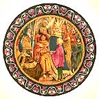 Arthur Crowned King collector plate by Richard Hook