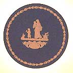 Domestic Employment - Blue Jasper collector plate
