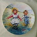 Playtime collector plate by Mary Vickers