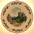 Windsor Castle collector plate by Alan Price