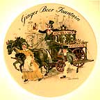 Ginger Beer Fountain collector plate by John Finnie