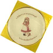 A Mother's Love Is A Precious Gift To Be Treasured Forever collector plate by Holly Hobbie