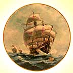 Under Full Sail collector plate by Jordi Penalva