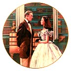 A Declaration Of Love collector plate by Paul Jennis