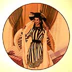 Scarlett's Shopping Spree collector plate by Paul Jennis