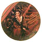 Waiting For Rhett collector plate by Paul Jennis