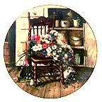Country Cuttings collector plate by Glenna Kurz