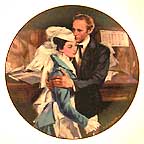 A Question Of Honor collector plate by Howard Rogers