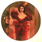 Scarlett's Resolve collector plate by Howard Rogers