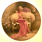 Jean Harlow collector plate by Erik Dzenis