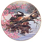 Spring Arrivals collector plate by Bruce Langton