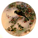 Delicate Accord collector plate by Lena Liu