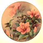 Nature's Harmony collector plate by Lena Liu