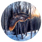 First Light collector plate by Cynthie Fisher