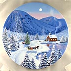 O Christmas Tree collector plate by Jean Sias