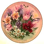 Tulip Ensemble collector plate by Lena Liu