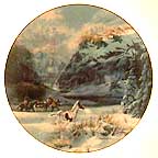 Running With The Wind collector plate by Julie Kramer Cole