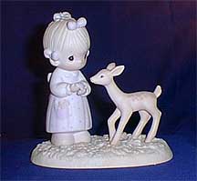 Enesco Precious Moments Figurine - To My Deer Friend