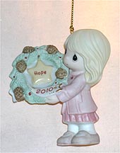 Enesco Precious Moments Ornament - My Hope Is In You