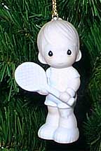 Enesco Precious Moments Ornament - Serve With A Smile