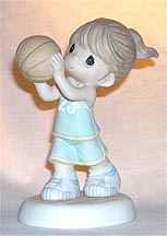 Enesco Precious Moments Figurine - Shoot For Your Dreams