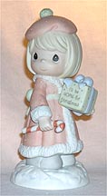 Enesco Precious Moments Figurine - You Cane Count On Me