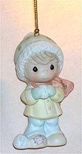 Enesco Precious Moments Ornament - Packed With Love - Son