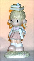 Enesco Precious Moments Figurine - September Girl