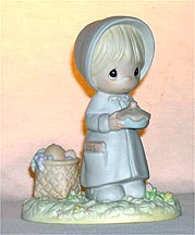 Enesco Precious Moments Figurine - November Girl