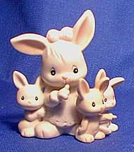 Enesco Precious Moments Figurine - Some Bunnies Sleeping