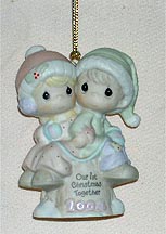 Enesco Precious Moments Ornament - Our First Christmas Together