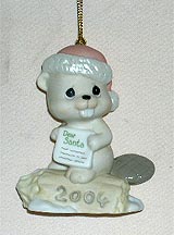 Enesco Precious Moments Ornament - Bea-ver-y Good This Year