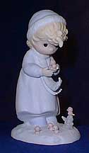 Enesco Precious Moments Figurine - Winter's Song