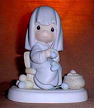 Enesco Precious Moments Figurine - Jesus Is Coming Soon