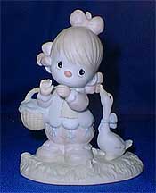 Enesco Precious Moments Figurine - Waddle I Do Without You