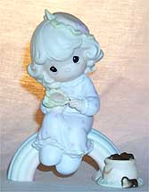 Enesco Precious Moments Figurine - Dreams Really Do Come True