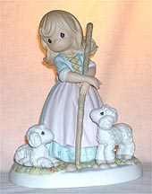 Enesco Precious Moments Figurine - Beside The Still Waters