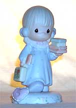 Enesco Precious Moments Figurine - Age  5